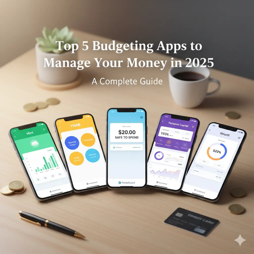 Top 5 Budgeting Apps to Manage Your Money in 2025: A Complete Guide