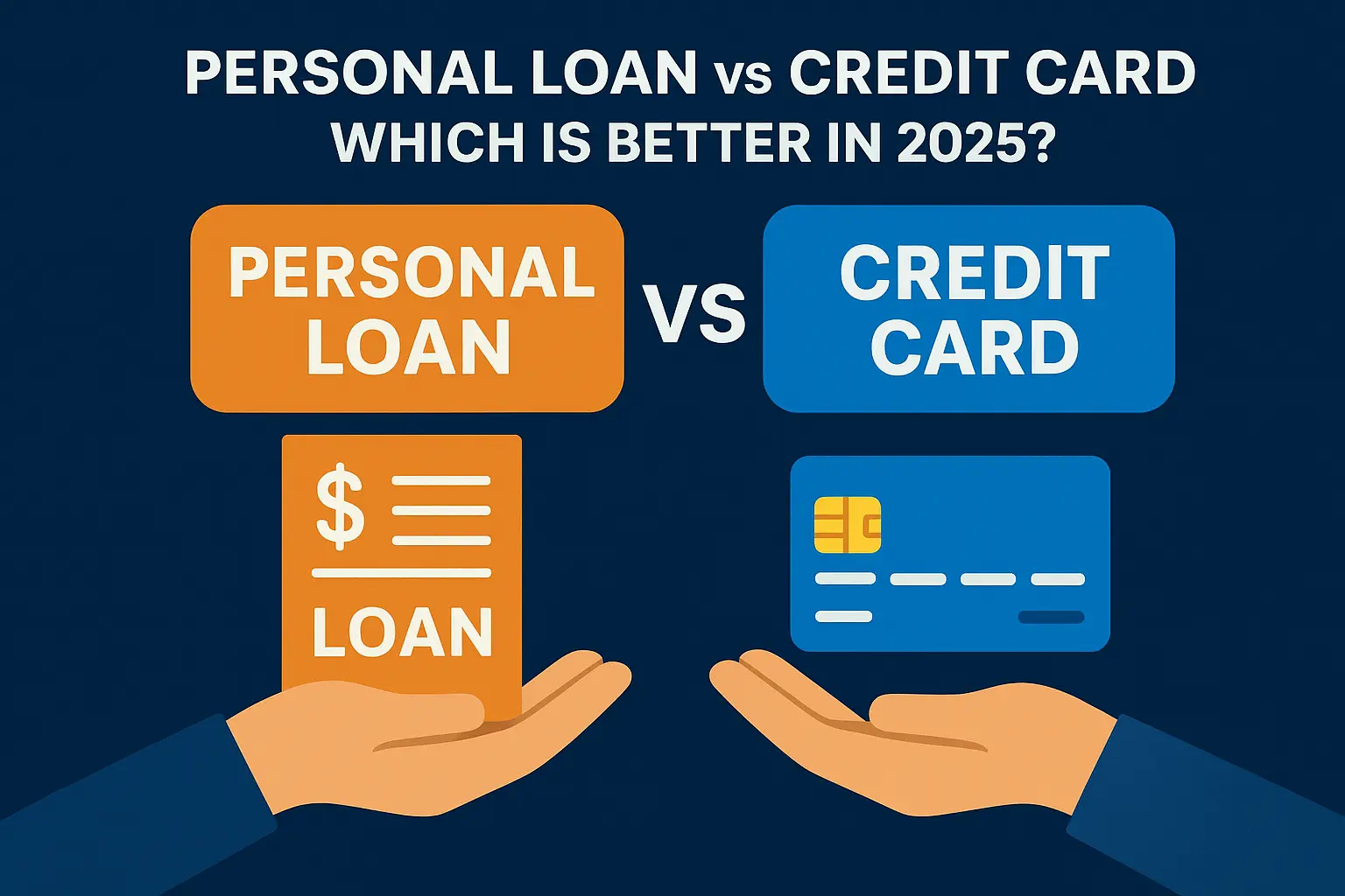 Personal Loan vs Credit Card: Which Is Better in 2026? (Complete Expert Guide)