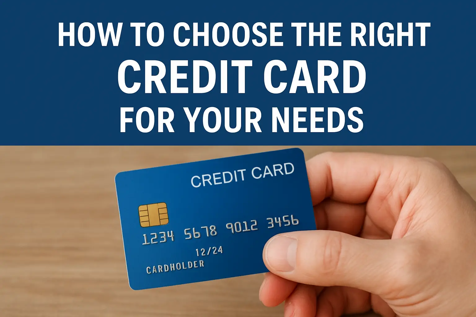 How to Choose the Right Credit Card for Your Needs: An Authoritative Guide
