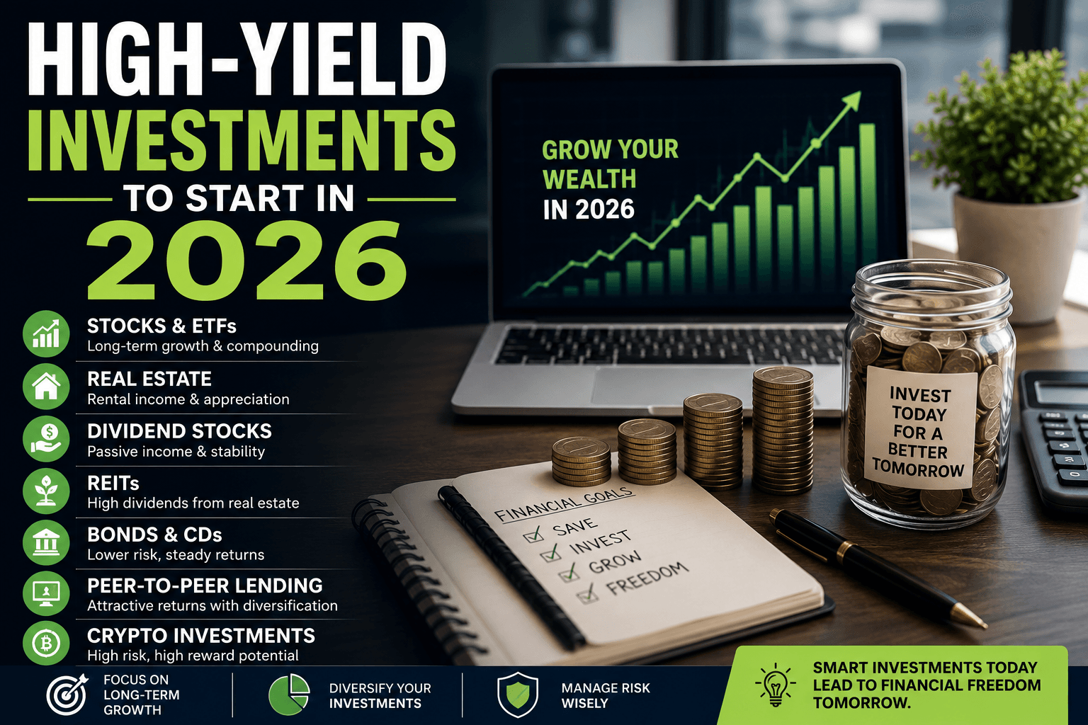 who offers access to high-yield bond investments?