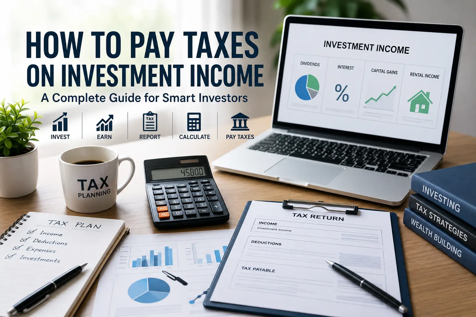 how to pay taxes on investment income