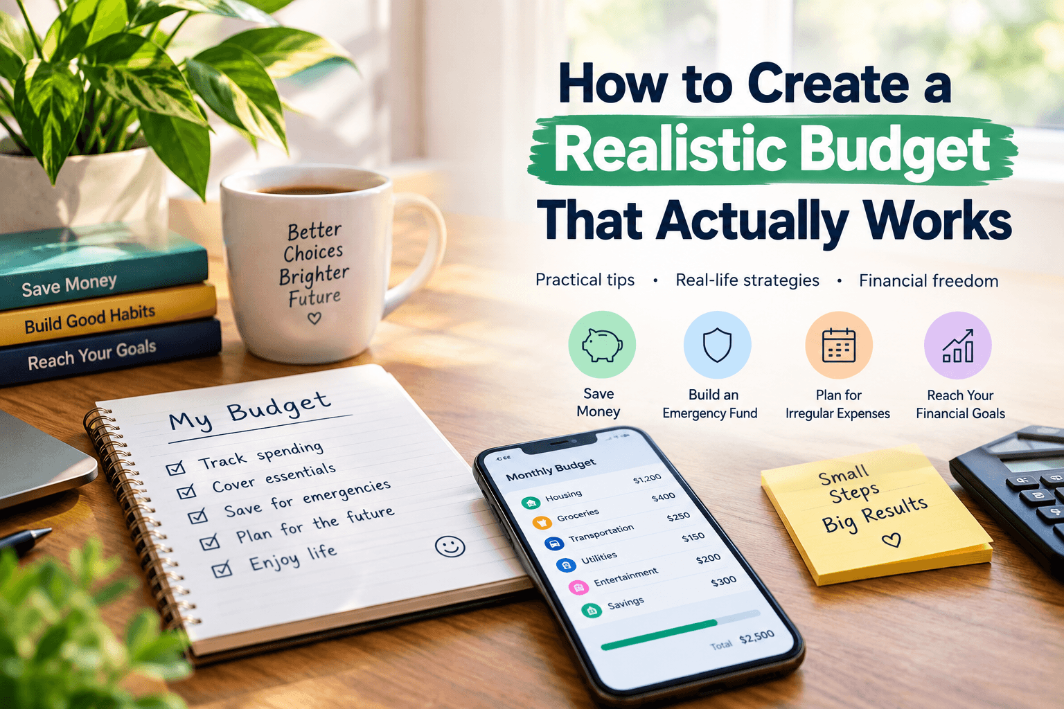 How to Create a  Budget That Actually Works