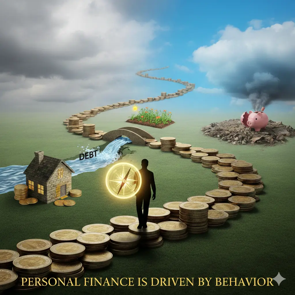 why is personal finance dependent upon your behavior?
